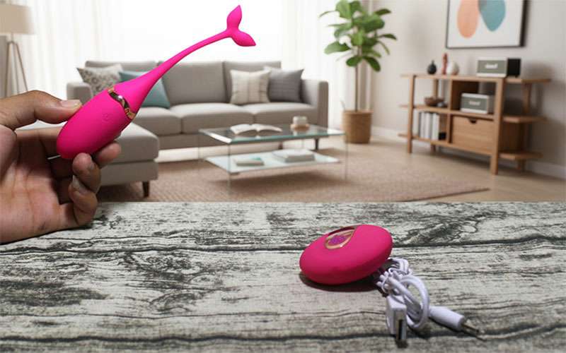 Trứng rung Private Massager đuôi cá silicon y tế mềm mịn an toàn cho sức khỏe
